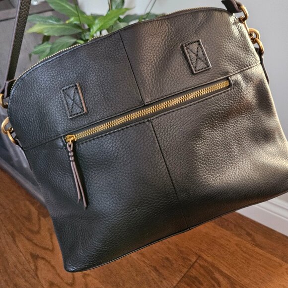 American Leather Co Geniue Leather Bag in Black - Picture 2 of 10